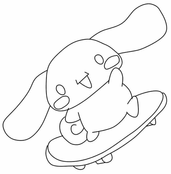 coloring pages tranh tô màu cinnamoroll 0026