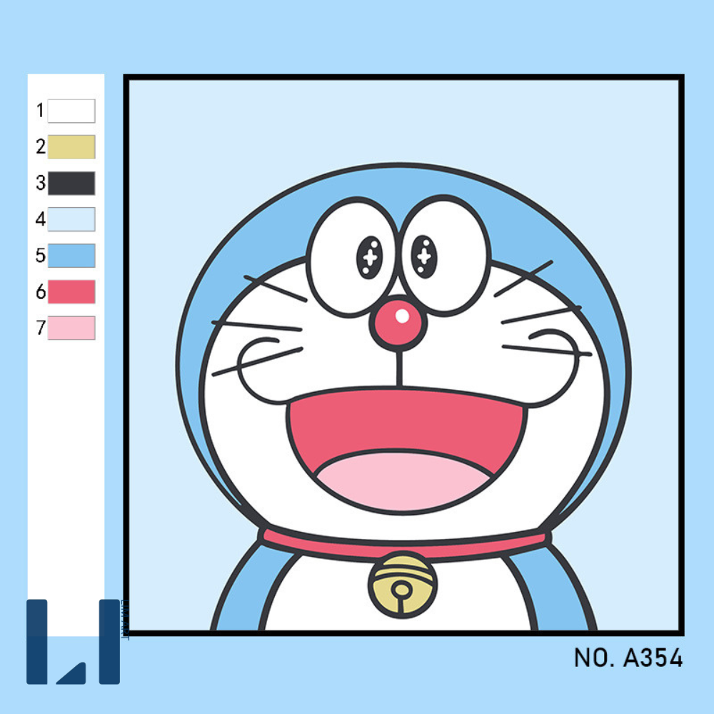 doraemon tô màu 0011