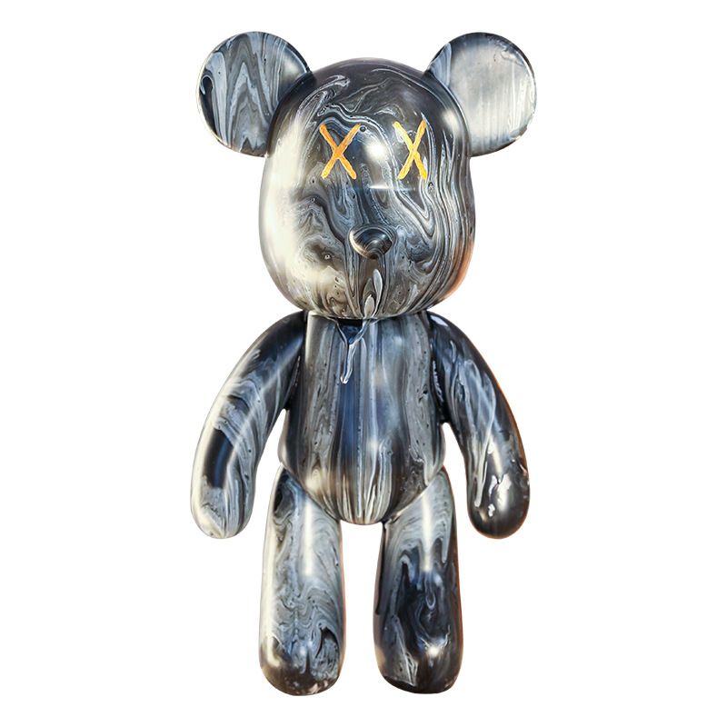 hình tô màu gấu bearbrick cho bé