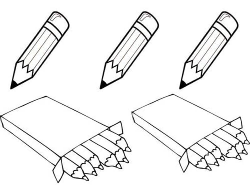 hướng dẫn tô màu bút chì
