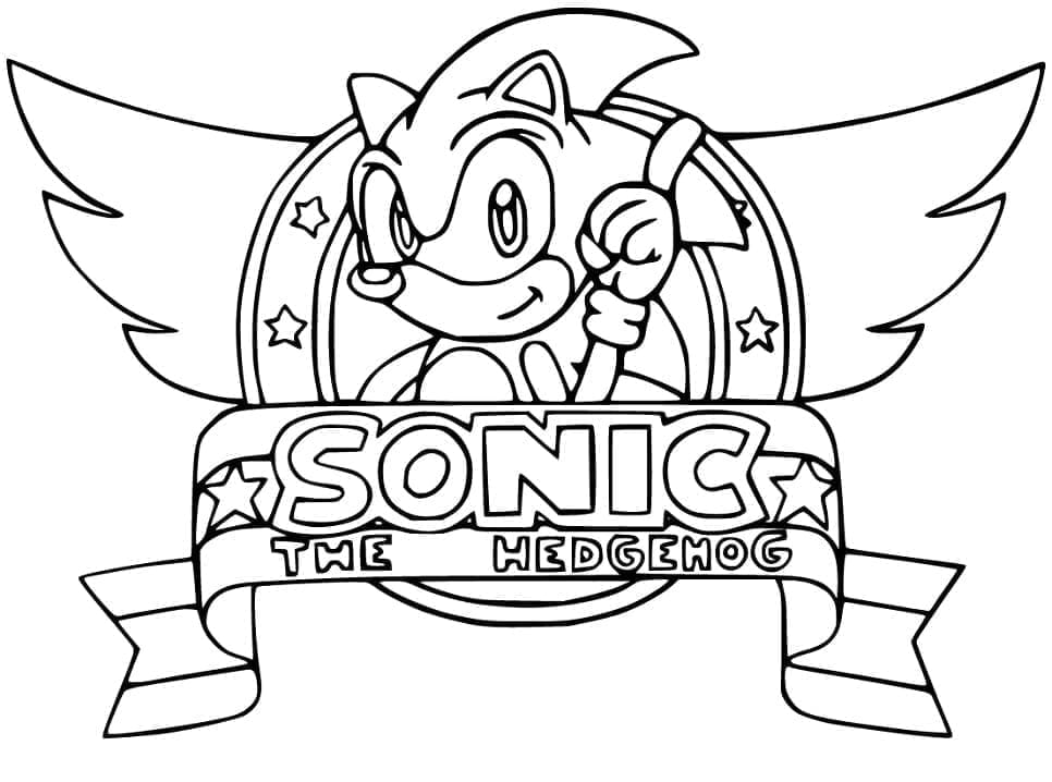 hướng dẫn tô màu sonic