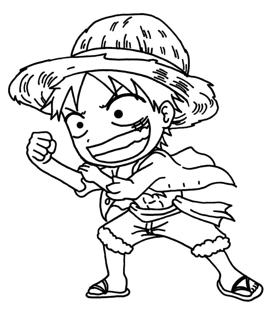 khám phá tranh tô màu luffy gear 4 thú vị.