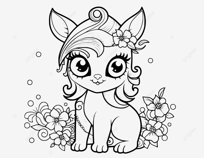 những hình ảnh tô màu unicorn thú vị