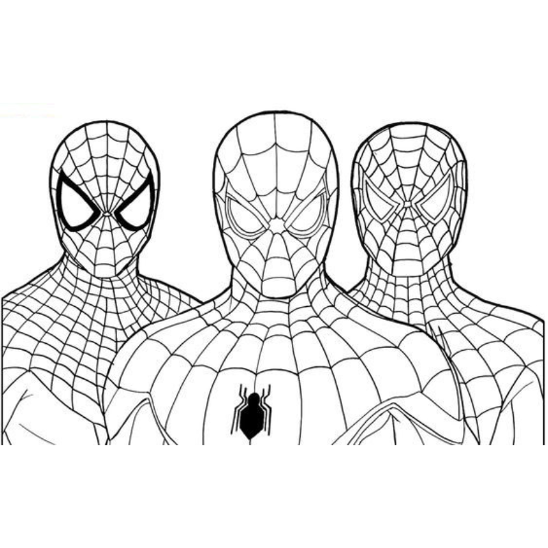 spiderman tô màu