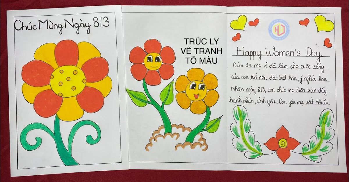 thiệp tô màu 8/3 0026