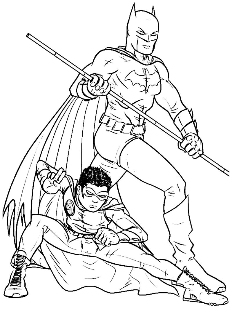 tô màu batman 0017