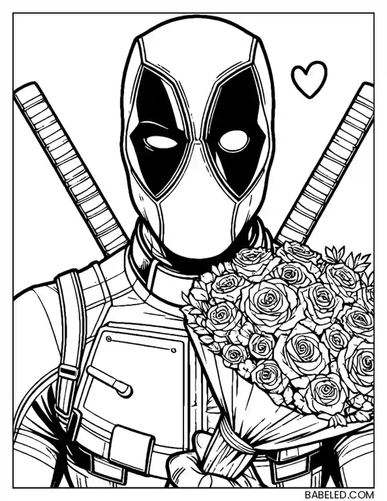 tô màu deadpool 0015