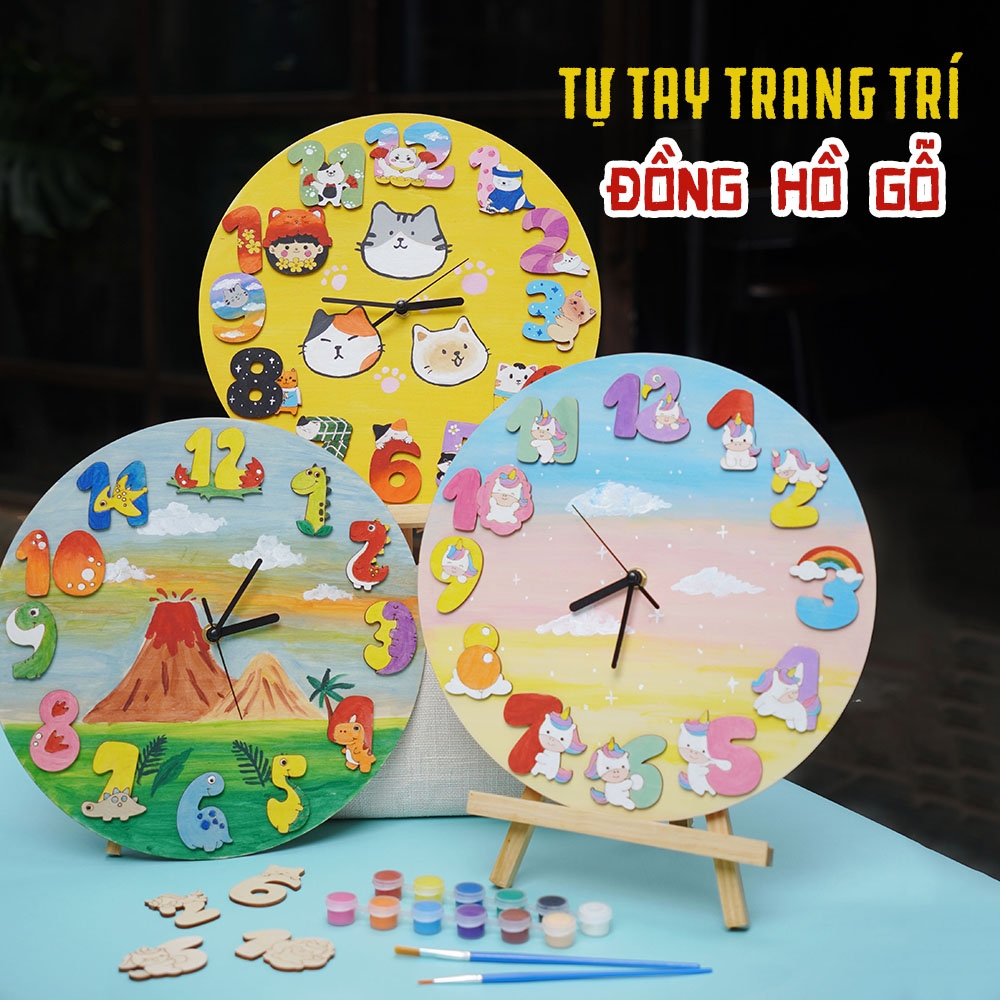 tô màu đồng hồ 0014