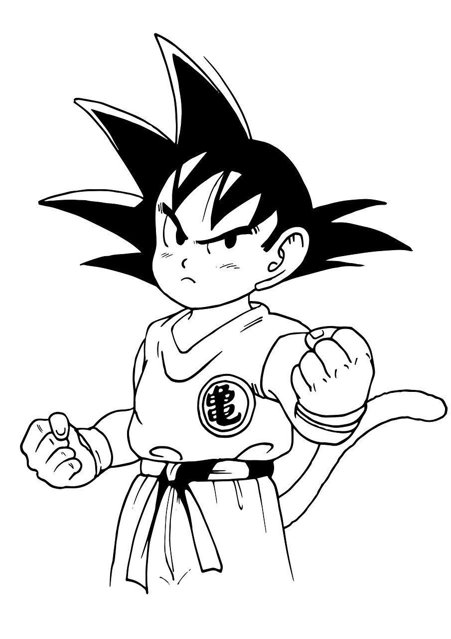 tô màu dragon ball 0014