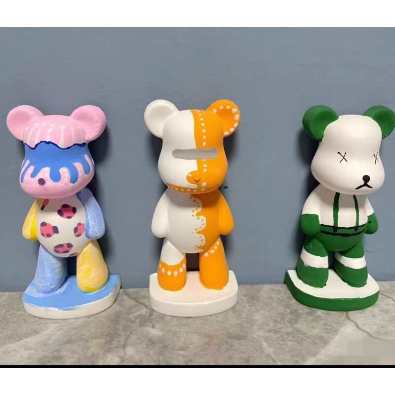 tô màu gấu bearbrick cho trẻ em