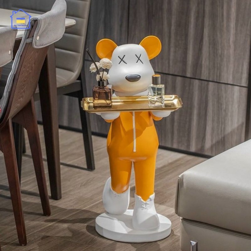 tô màu gấu bearbrick 0012