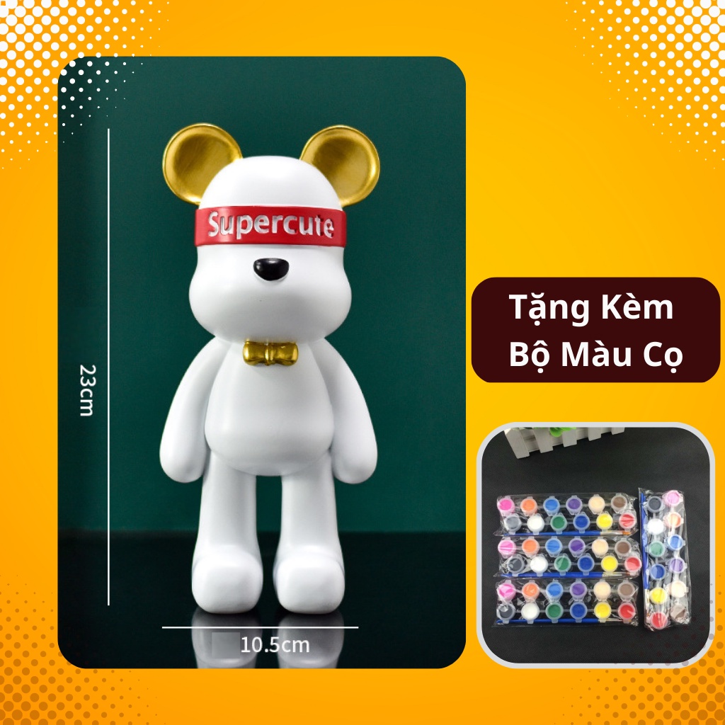 tô màu gấu bearbrick 0014