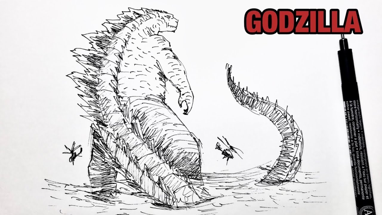 tô màu godzilla robot 0018