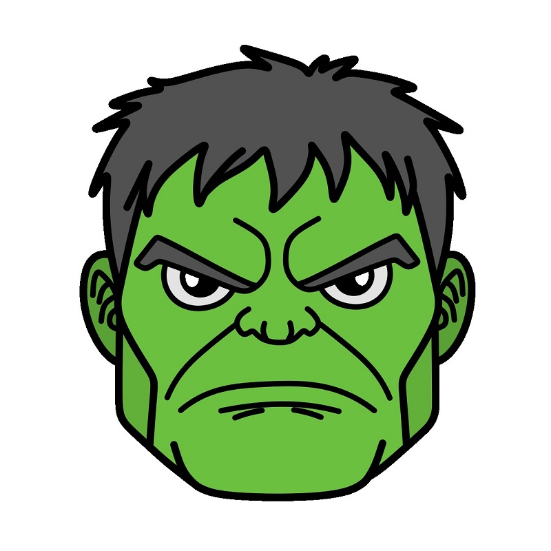 tô màu hulk 0028