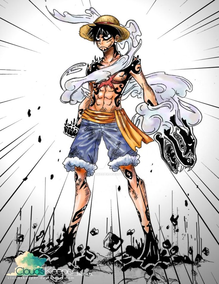 tô màu luffy gear 6 0016