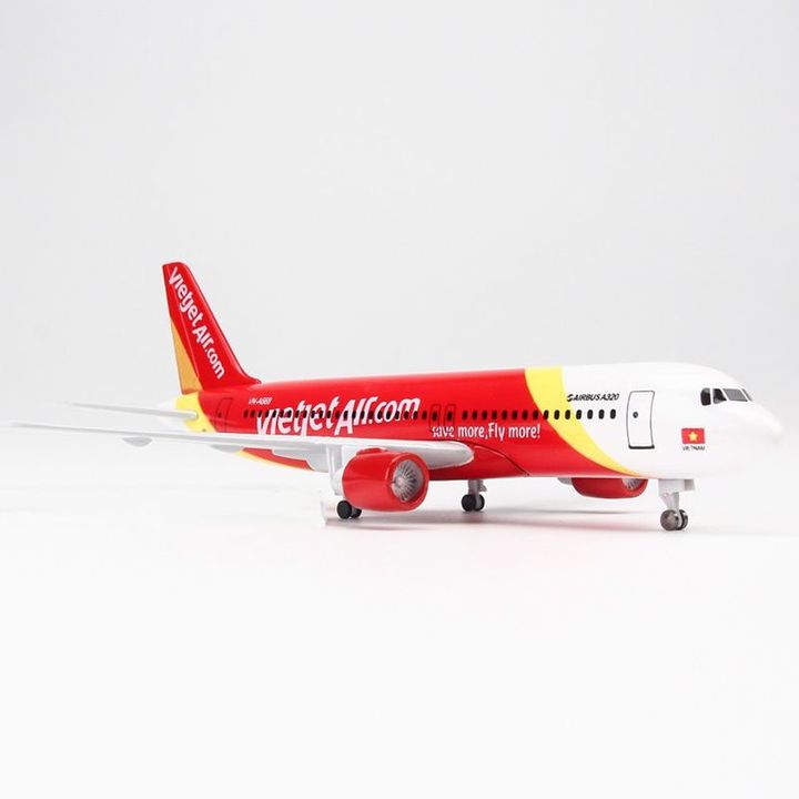 tô màu máy bay vietjet 0012