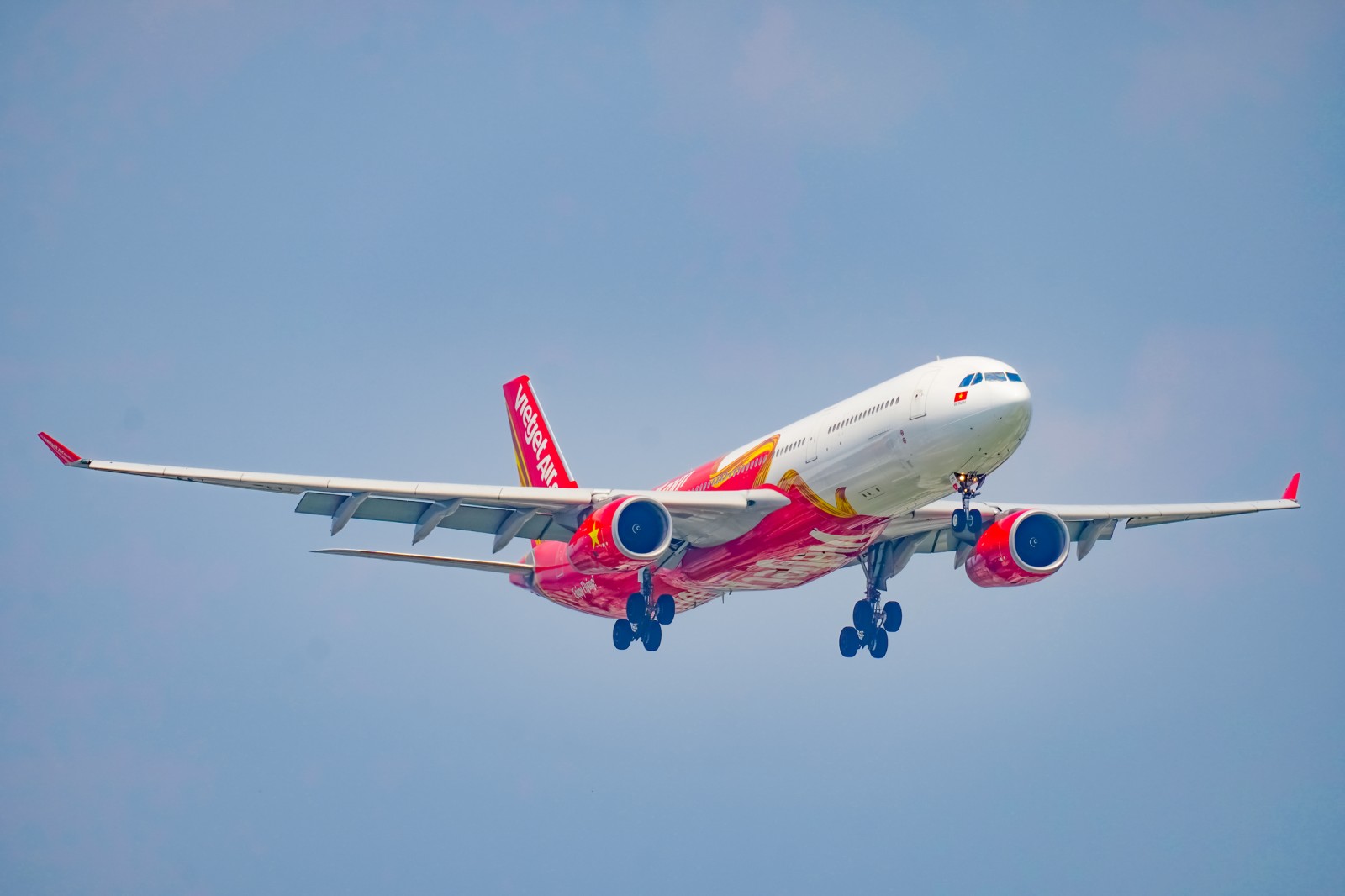 tô màu máy bay vietjet 0018