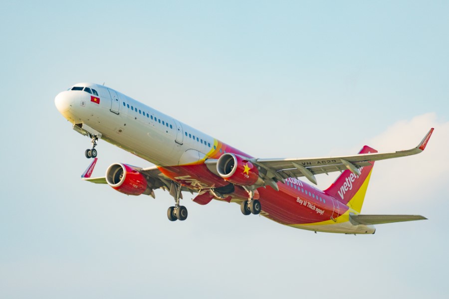 tô màu máy bay vietjet 0026