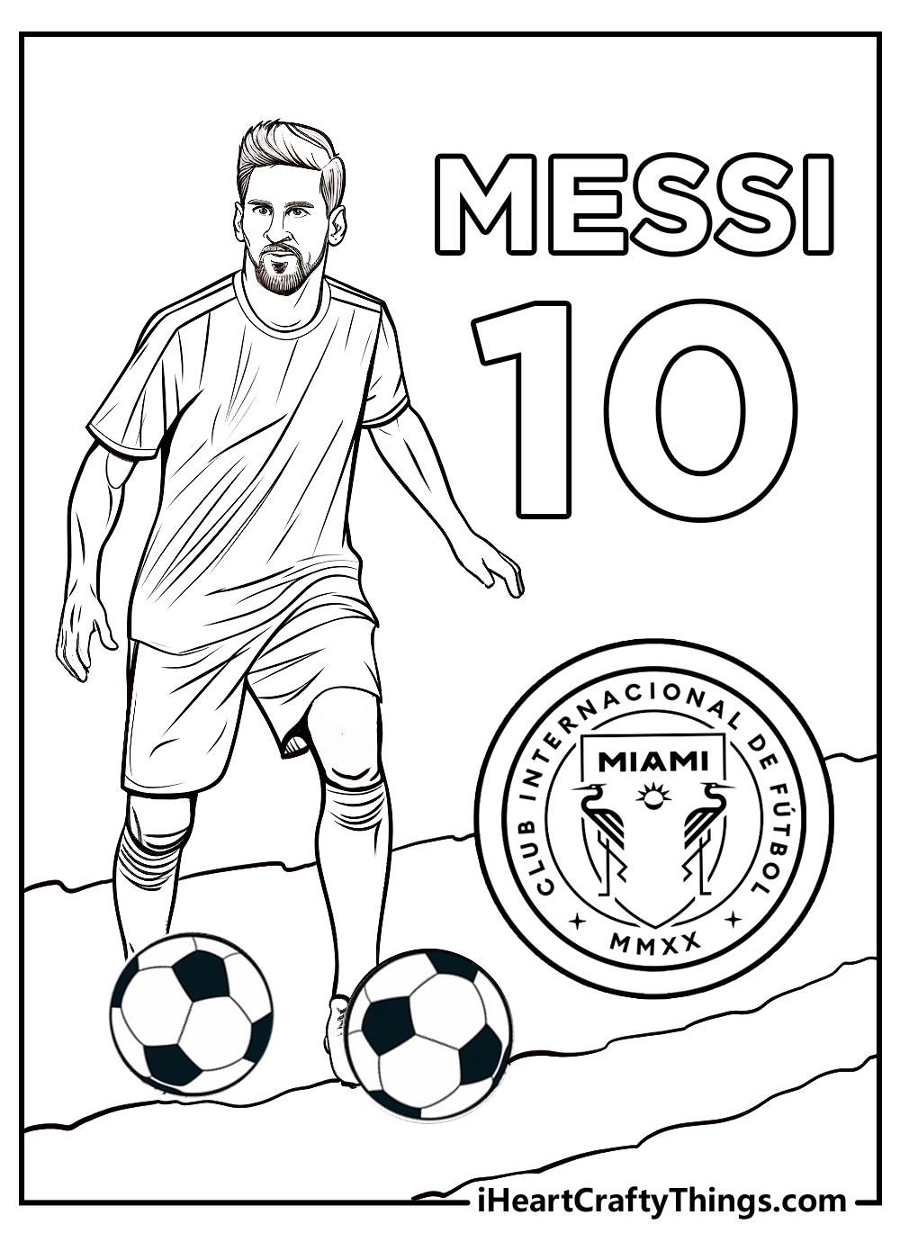 tô màu messi 0017