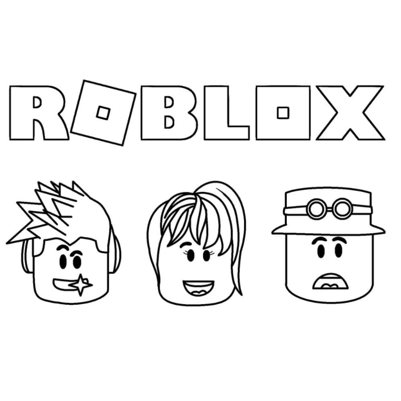 tô màu roblox 0022