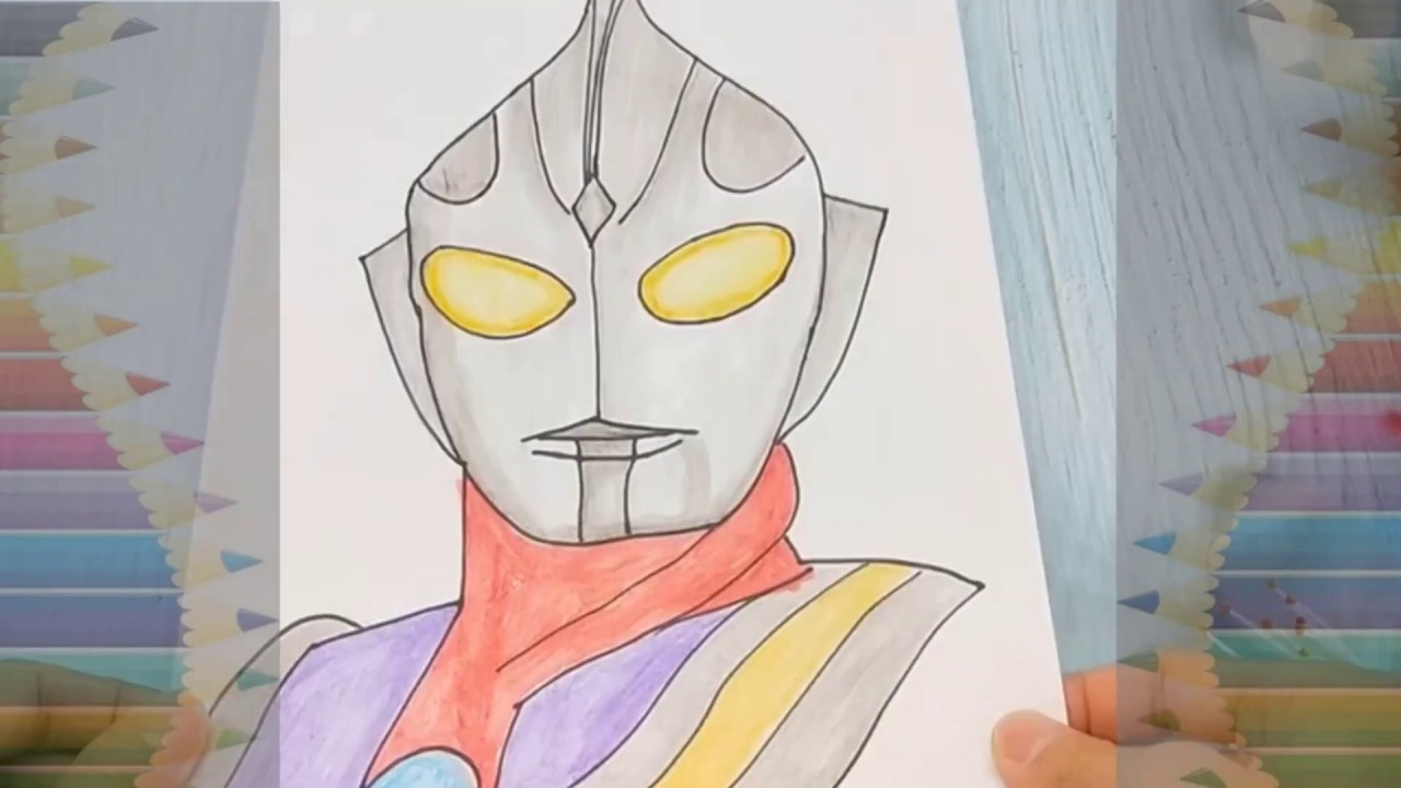 tô màu ultraman 0018