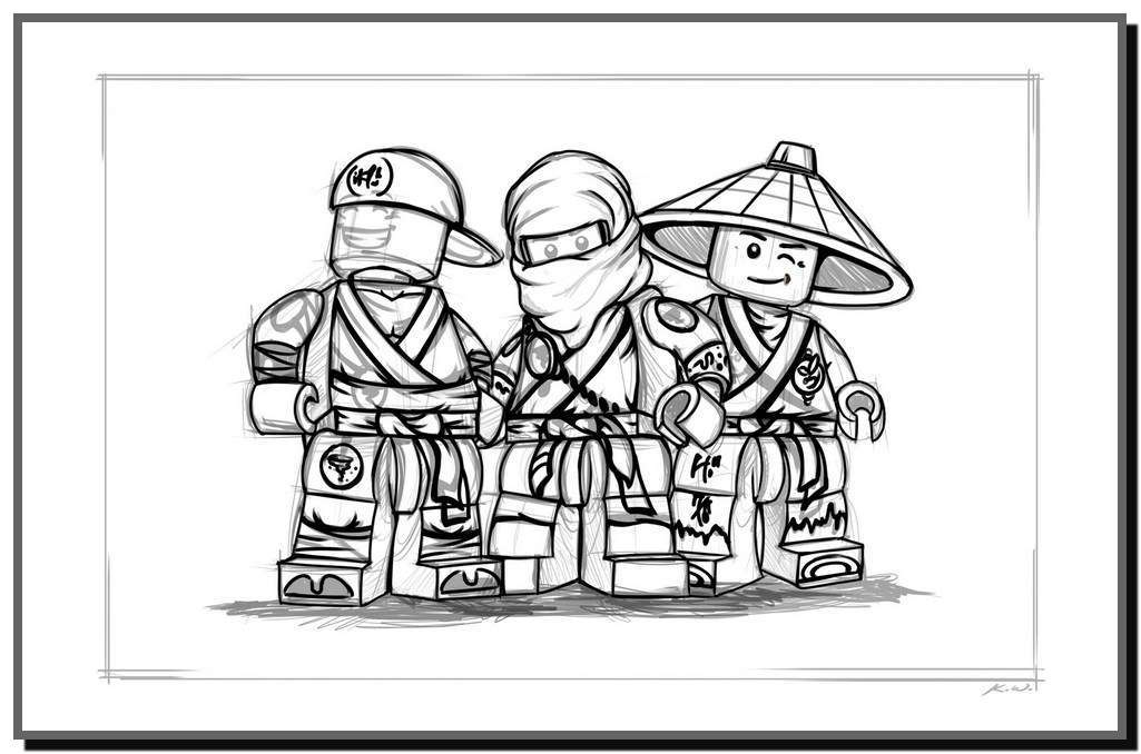 tranh tô màu ninjago 0019