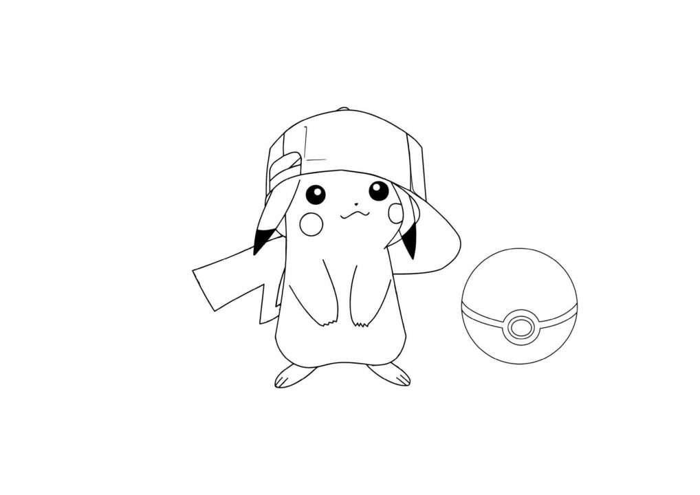 tranh tô màu pokemon gekkouga 0016