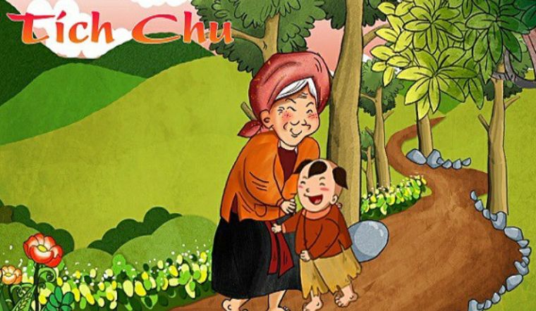 tranh tô màu truyện tích chu 0018